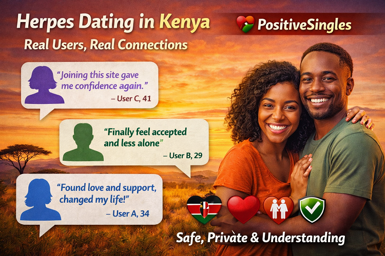 Herpes Dating in Kenya Safe, Private Connections with PositiveSingles