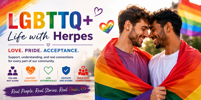 LGBTQ+ life with herpes